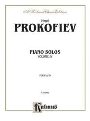 PIANO SOLOS VOL.4 : - Sergei Prokofieff
