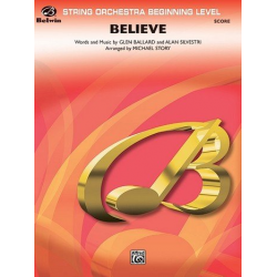 Believe. Polar Express(string orchestra) - Alan Silvestri & Glen Ballard / Arr. Michael Story