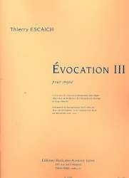 Évocation 3 : pour orgue - Thierry Escaich