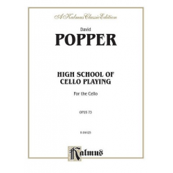 Popper: High School Cello Op73 C - David Popper