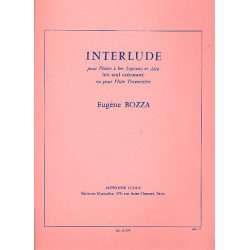 Interlude : pour flûtes à bec - Eugène Bozza