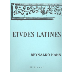 Études latines sur des poésies de - Reynaldo Hahn
