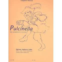 Pulcinella : pour saxophone alto - Eugène Bozza