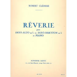 Reverie : pour saxophone en mi b - Robert Clerisse