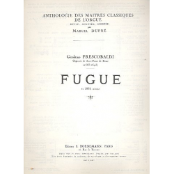 Fugue : für Orgel - Girolamo Frescobaldi