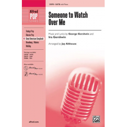 Someone to Watch Over Me SATB - George Gershwin