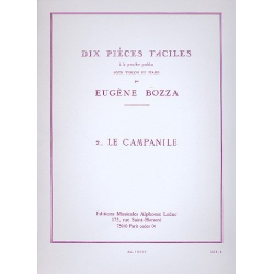Le Campanile : pour violon et piano - Eugène Bozza