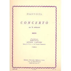Concerto fa mineur : pour trombone - Georg Friedrich Händel (George Frederic Handel) / Arr. Andre Lafosse
