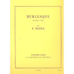 Burlesque : pour basson et piano - Eugène Bozza