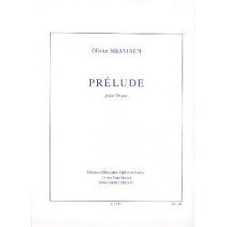 Prélude : pour orgue - Olivier Messiaen