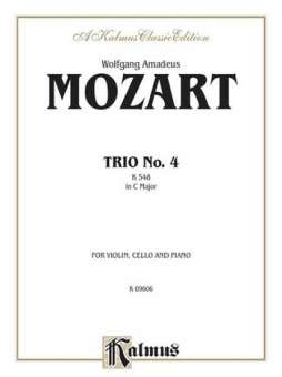 Mozart Trio No 4 In C Maj  K 548