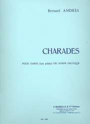 Charades : pour harpe (sans pedales) - Bernard Andrès
