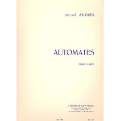 Automates : pour harpe - Bernard Andrès