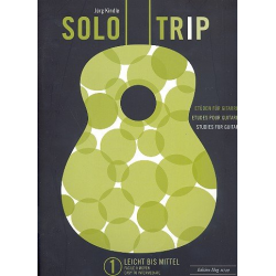 Solo Trip Band 1 Etüden (leicht bis mittel) - Jürg Kindle
