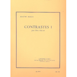 Contrastes 1 : pour flute et - Eugène Bozza