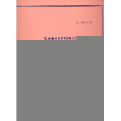 Concertino : pour basson et piano - Marcel Bitsch