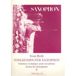 Tonleitern Saxophon 2 - Iwan Roth