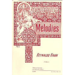 Mélodies vol.3 : - Reynaldo Hahn