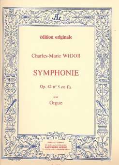 Symphonie fa majeur no.5 op.42 :