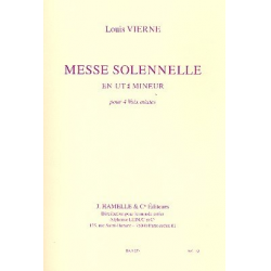 Messe solennelle op.16 : - Louis Victor Jules Vierne