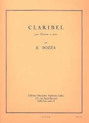 Claribel : pour clarinette - Eugène Bozza