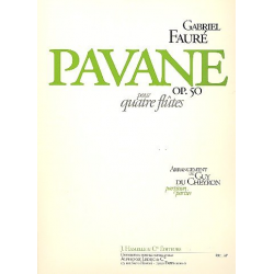Pavane op.50 pour 4 flutes - Gabriel Fauré / Arr. Guy du Cheyron