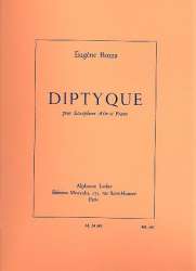 Diptyque : pour saxophone alto et piano - Eugène Bozza