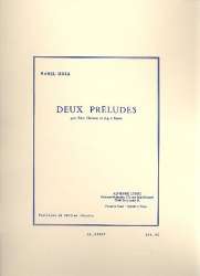 2 Préludes pour flute, clarinet and bassoon - Karel Husa