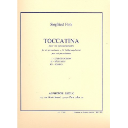 Toccatina : pour 6 percussionnistes - Siegfried Fink