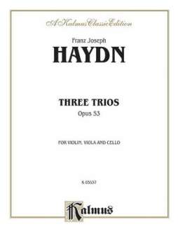 Haydn 3 Strg. Trios Op. 53     3