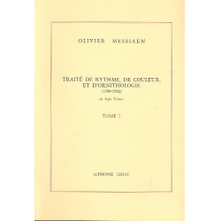 Traité de rythme de couleur - Olivier Messiaen