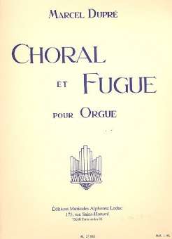 Choral et Fugue op.57 : pour orgue