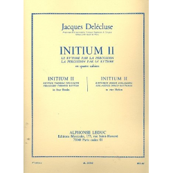 Initium vol.2 : pour percussion (autre - Jacques Delecluse