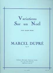 Variations sur un noel - Marcel Dupré