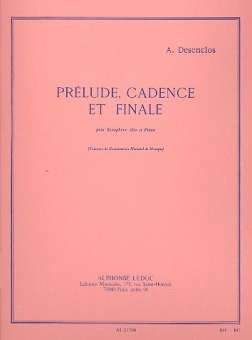 Prelude, candence et finale : pour