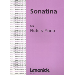 Sonatina op.19 : for flute and piano - Malcolm Arnold