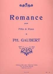 Romance : pour flûte et piano - Philippe Gaubert