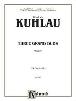 Kuhlau 3 Grand Duos -2 Flutes  2