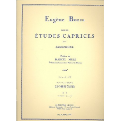12 études-caprices pour saxophone - Eugène Bozza