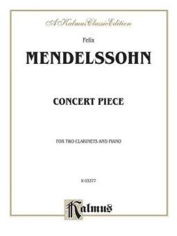Mendelssohn Conc.2 Clar.& Pa.  C