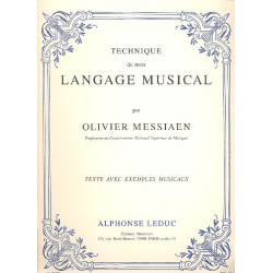 Technique de mon langage - Olivier Messiaen