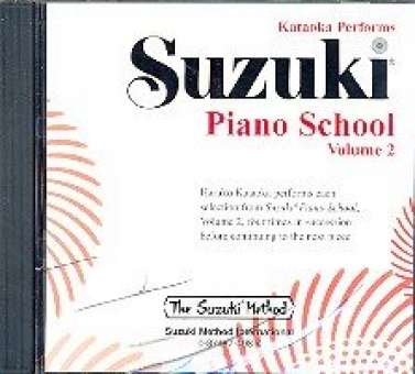 Suzuki Piano School vol.2 : CD