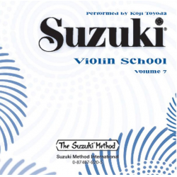 Suzuki Violin School vol.7 : CD - Shinichi Suzuki