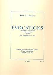 Evocations für Saxophon Solo - Henri Tomasi