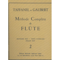 Methode complete de flute vol.2 - Paul Taffanel