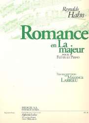 Romance La majeur : pour flûte et - Reynaldo Hahn