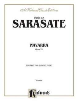 Sarasate  Navarra, Op. 33