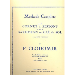 Methode complete vol.1 : pour le cornet - Pierre Clodomir