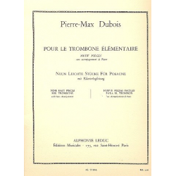 Pour le Trombone élémentaire - Pierre Max Dubois