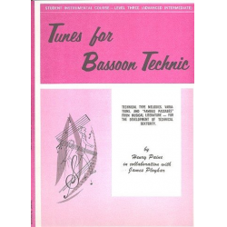 Tunes for bassoon : Technic - James D. Ployhar